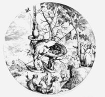 nach H.Bosch, Der Baummensch von klassik art