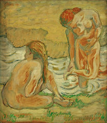 F.Marc, Zwei badende Frauen by klassik art