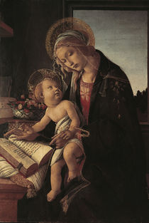 Botticelli, Madonna del Libro    t von klassik art