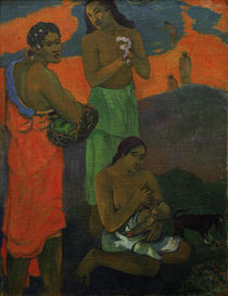 P.Gauguin, Frauen am Meeresufer by klassik art