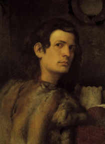 Giorgione/ Bildnis eines jungen Mannes von klassik art