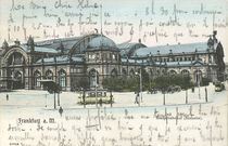 Frankfurt a.M., Hauptbahnhof / Postkarte von klassik art