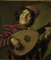 Frans Hals/ Der Lautenspieler/ um 1625 von klassik art