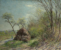 A.Sisley, Am Waldrand von klassik art