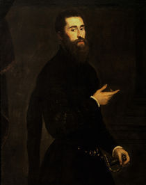 Tintoretto, Bildnis eines Edelmannes von klassik art