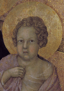 Duccio, Maesta, Jesusknabe by klassik art