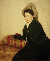 M.Cassatt, Portraet von Madame X von klassik art