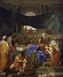 Ch.Le Brun, Gastmahl im Hause Pharisaeers von klassik art