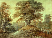 Th.Gainsborough, Buchen bei Foxley von klassik art