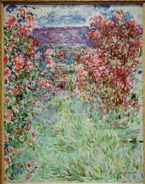 Claude Monet,Das Haus zwischen den Rosen von klassik art