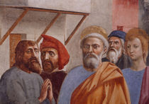 Masaccio,Petrus heilt m. Schatten,Detail by klassik art