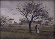 C.Pissarro, Das Haus von Pere Gallien von klassik art