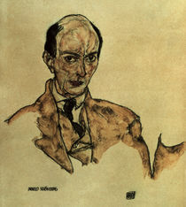 Arnold Schoenberg / Zng.v.Schiele von klassik art