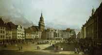 Dresden, Altmarkt / Bellotto by klassik art