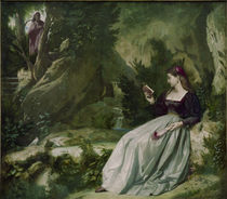 Petrarca, Laura in Vaucluse / Feuerbach by klassik art