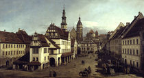 Pirna, Marktplatz / Bellotto von klassik art