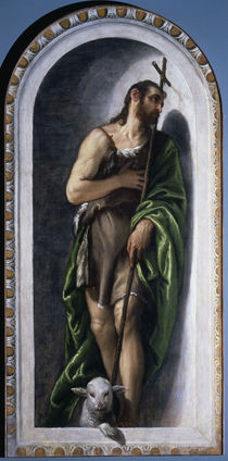 P.Veronese, Johannes der Taeufer by klassik art
