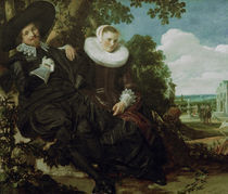 F.Hals, Hochzeitsportraet Isaac Massa... by klassik art