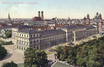 Muenchen, Residenz, Festsaalbau / Postk. von klassik art