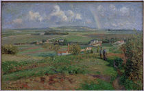 C.Pissarro, Regenbogen, Pontoise by klassik art