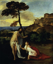 Tizian, Noli me tangere by klassik art