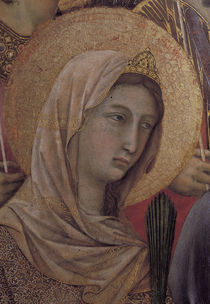 Duccio, Maesta, Hl.Katharina von Alex. by klassik art