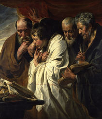 J.Jordaens, Vier Evangelisten by klassik art