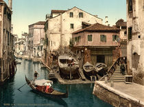 Venedig, Rio della Botisella /Photochrom von klassik art