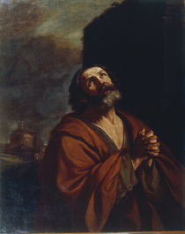 Guercino, Der reuige Petrus von klassik art