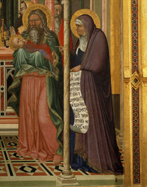 A.Lorenzetti, Darstellung,Simeon u.Hanna by klassik art