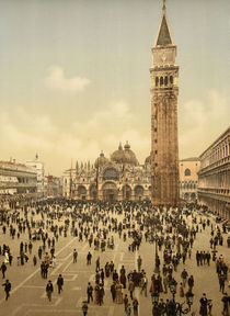 Venedig, Markusplatz / Photochrom von klassik art