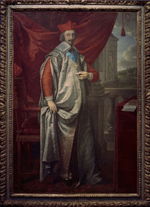 Kardinal Richelieu / Gem. v. Champaigne by klassik art