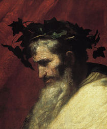J.de Ribera, Kopf des Bacchus von klassik art