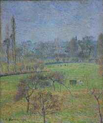 C.Pissarro, Morgen, Herbst, Eragny von klassik art