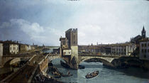 Verona, Ponte delle Navi / Bellotto von klassik art