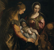 P.Veronese, Hlg.Familie mit Barbara by klassik art