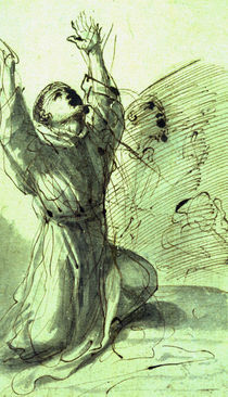 Guercino, Hl.Franziskus von klassik art
