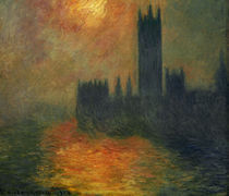 Claude Monet, Parlament (London) von klassik art