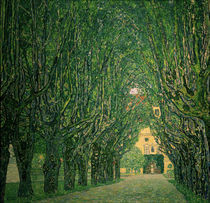 G.Klimt, Allee im Park von Schloss Kammer von klassik art
