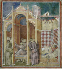 Giotto, Franziskus erscheint Augustinus by klassik art