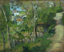 C.Pissarro, Der Bergweg, L'Hermitage by klassik art