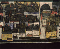 Egon Schiele, Krumau an der Moldau by klassik art