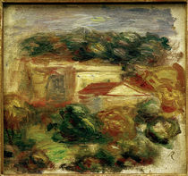 P. A.Renoir, Landschaft am Mittelmeer von klassik art