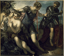 Tintoretto, Minerva vertreibt Mars by klassik art
