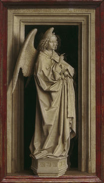 J.van Eyck, Diptychon der Verkuendigung by klassik art