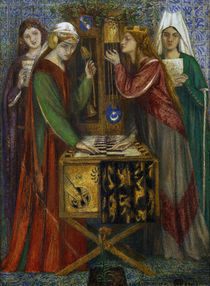 D.G.Rossetti, Die blaue Kammer von klassik art
