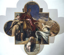 Veronese, Herkules und Ceres vor Venetia von klassik art