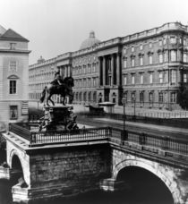 Berlin,Schlossplatz,Kurfuerstenbruecke/Levy by klassik art