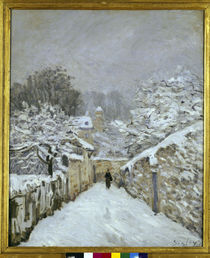 A.Sisley, Schnee in Louveciennes by klassik art