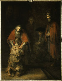 Rembrandt, Heimkehr verlorener Sohn by klassik art
